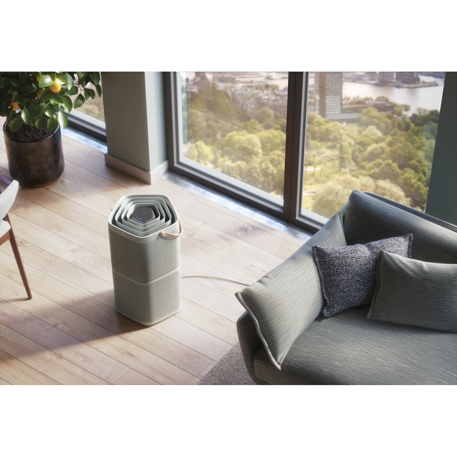 Pure A9 air purifier with 5 stage filter for 60m² room coverage - PA91 ...