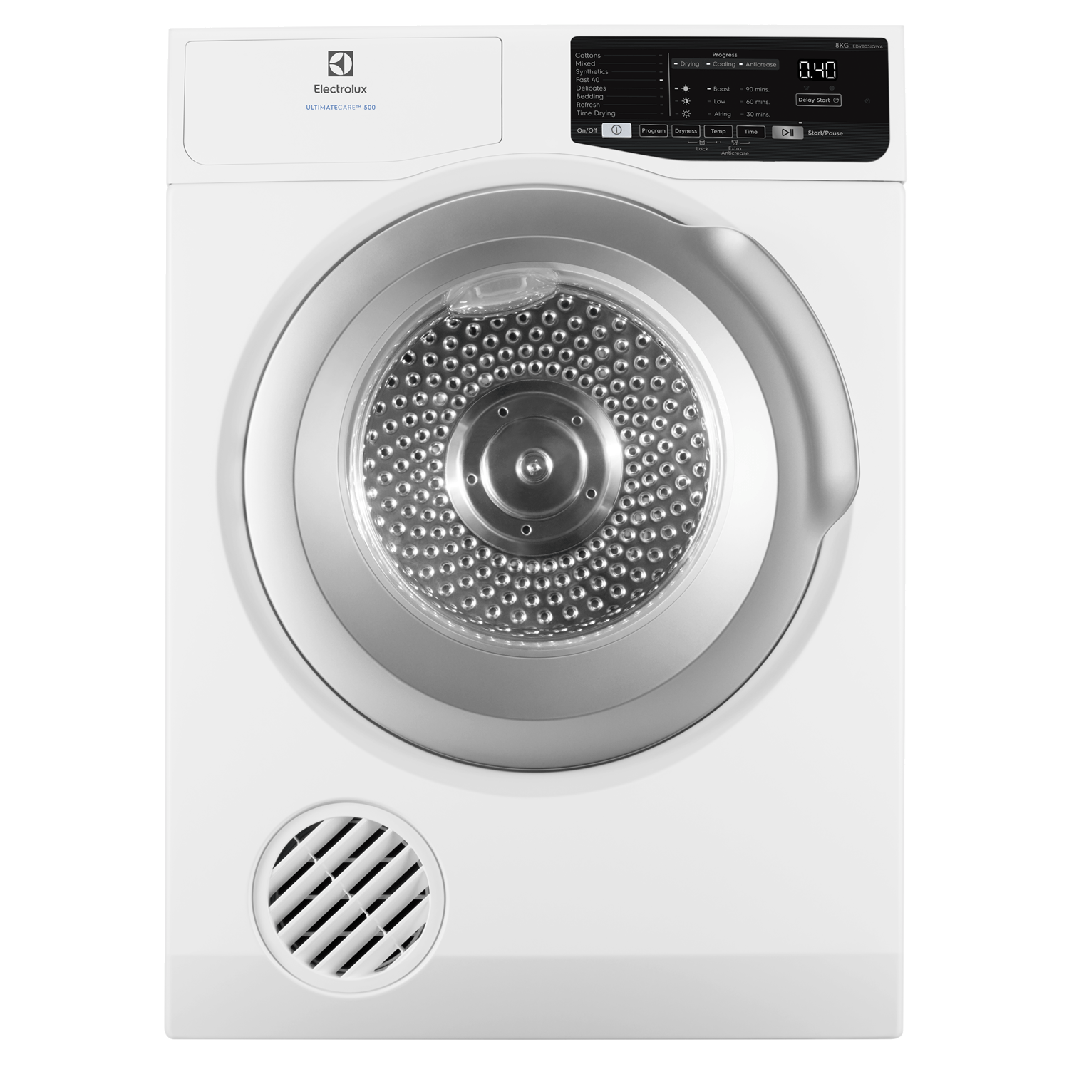 8kg UltimateCare 300 venting dryer - EDV805JQWA | Electrolux Singapore