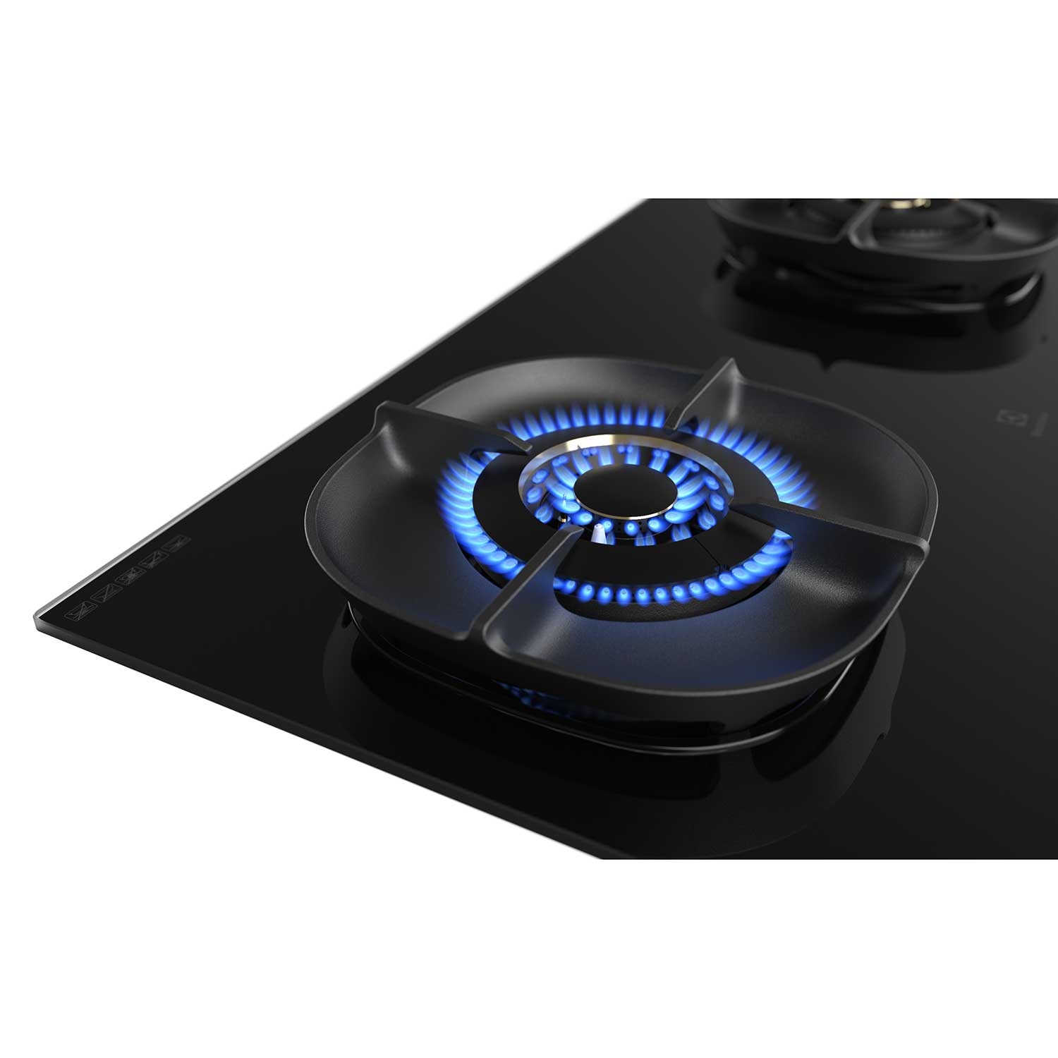 80cm UltimateTaste 500 Built-in Gas Hob With 2 Burners (PUB) - EHG8250BCP