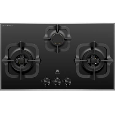 78cm UltimateTaste 300 built-in gas hob with 3 cooking zones