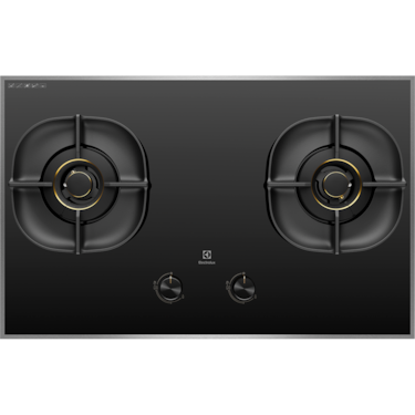 80cm UltimateTaste 500 built-in gas hob with 2 cooking zones