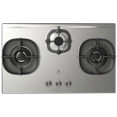 82cm UltimateTaste 500 built-in gas hob with 3 burners (PUB)