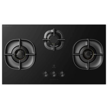 90cm UltimateTaste 500 built-in gas hob with 3 burners (PUB)