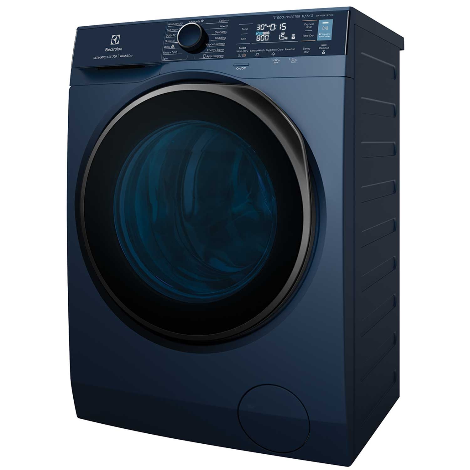 11/7kg UltimateCare 700 Washer Dryer - EWW1142R7MB | Electrolux Singapore