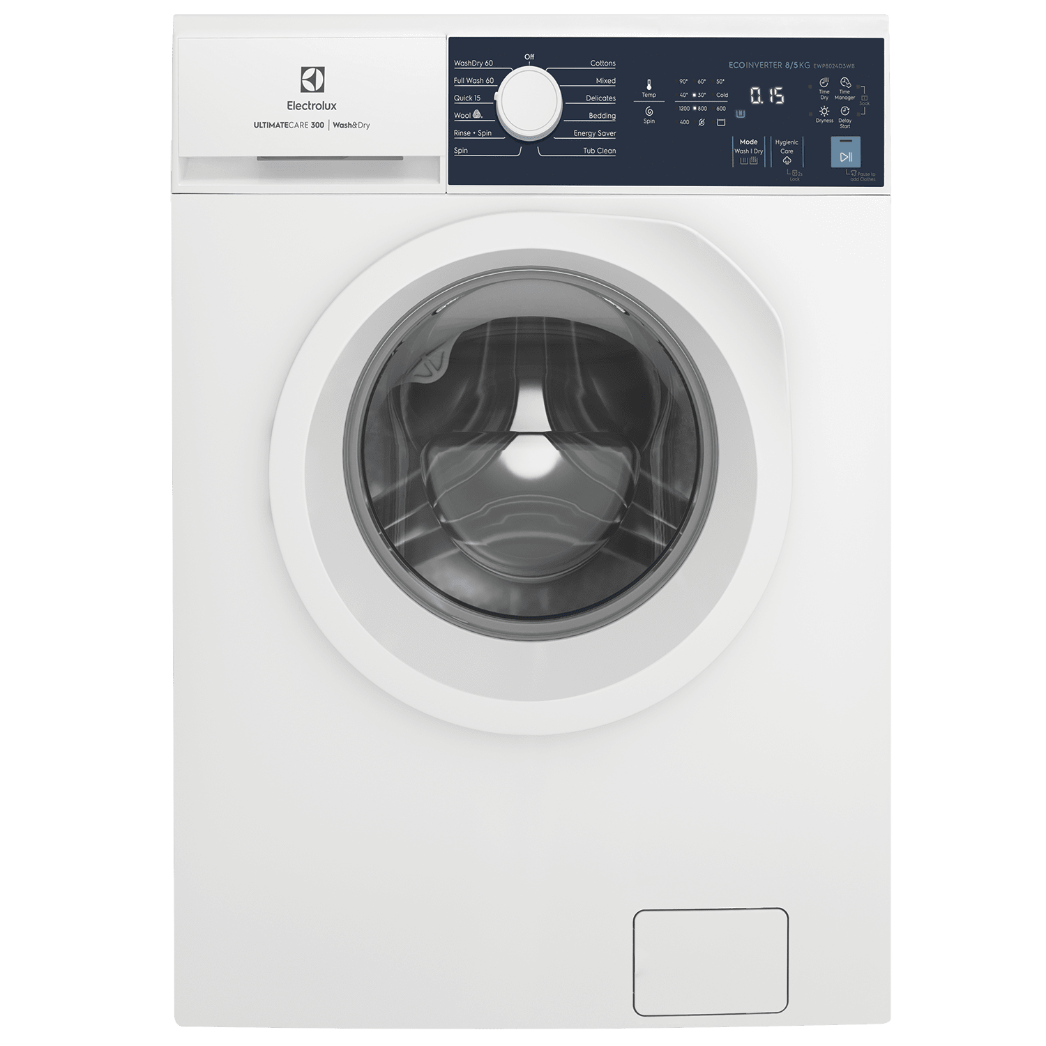 8/5kg UltimateCare 300 washer dryer EWP8024D3WB Electrolux Singapore